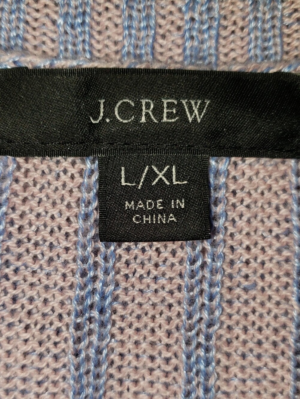 J. Crew Relaxed Cotton Linen Blend Collared Sweater - Picture 4 of 6